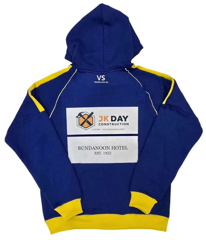 BRFC custom cotton zip-up hoodie, made by CustomHoodie (VS Wear)