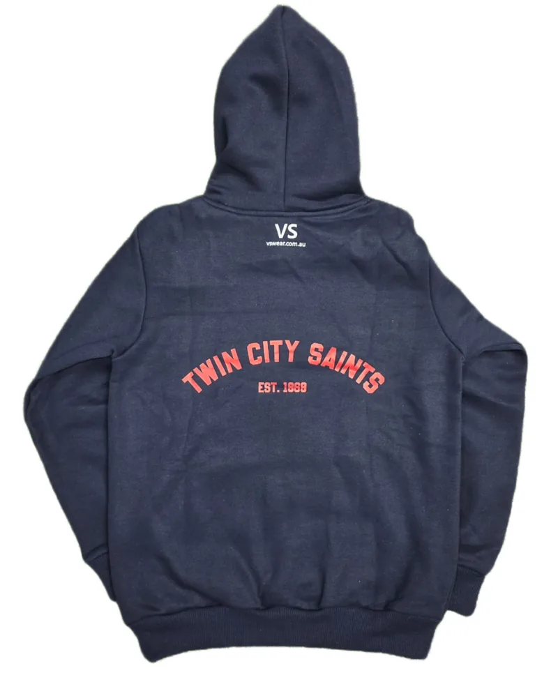 Twin City Saints Soccer Club custom cotton hoodie, made by CustomHoodie (VS Wear)